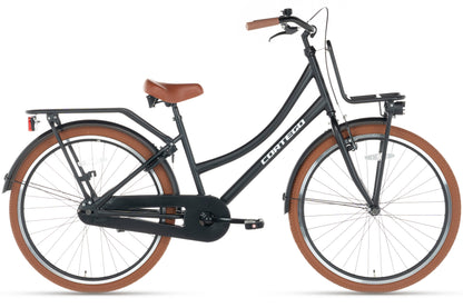 Transporter Meisjesfiets 26 inch Mat-Zwart