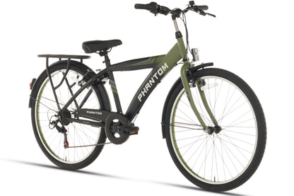 Rebel Boys' Bike 26 Inch Lime - 6 Gears