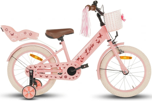 Livia girls' bicycle Pink 16 inch