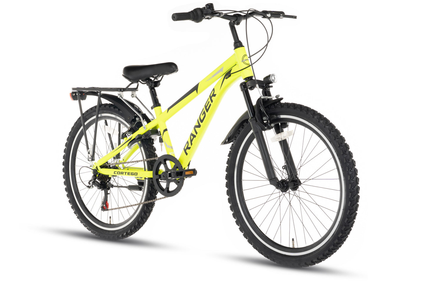 Ranger Plus 7-speed Jongensfiets 26 inch Fluogeel
