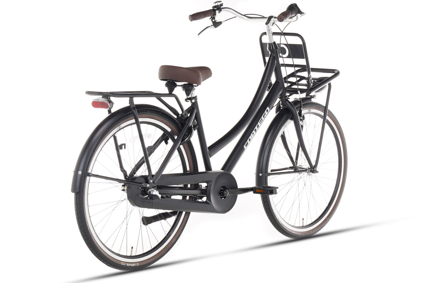 Cargo Meisjesfiets 26 inch - 3 Versnellingen - Mat-Zwart