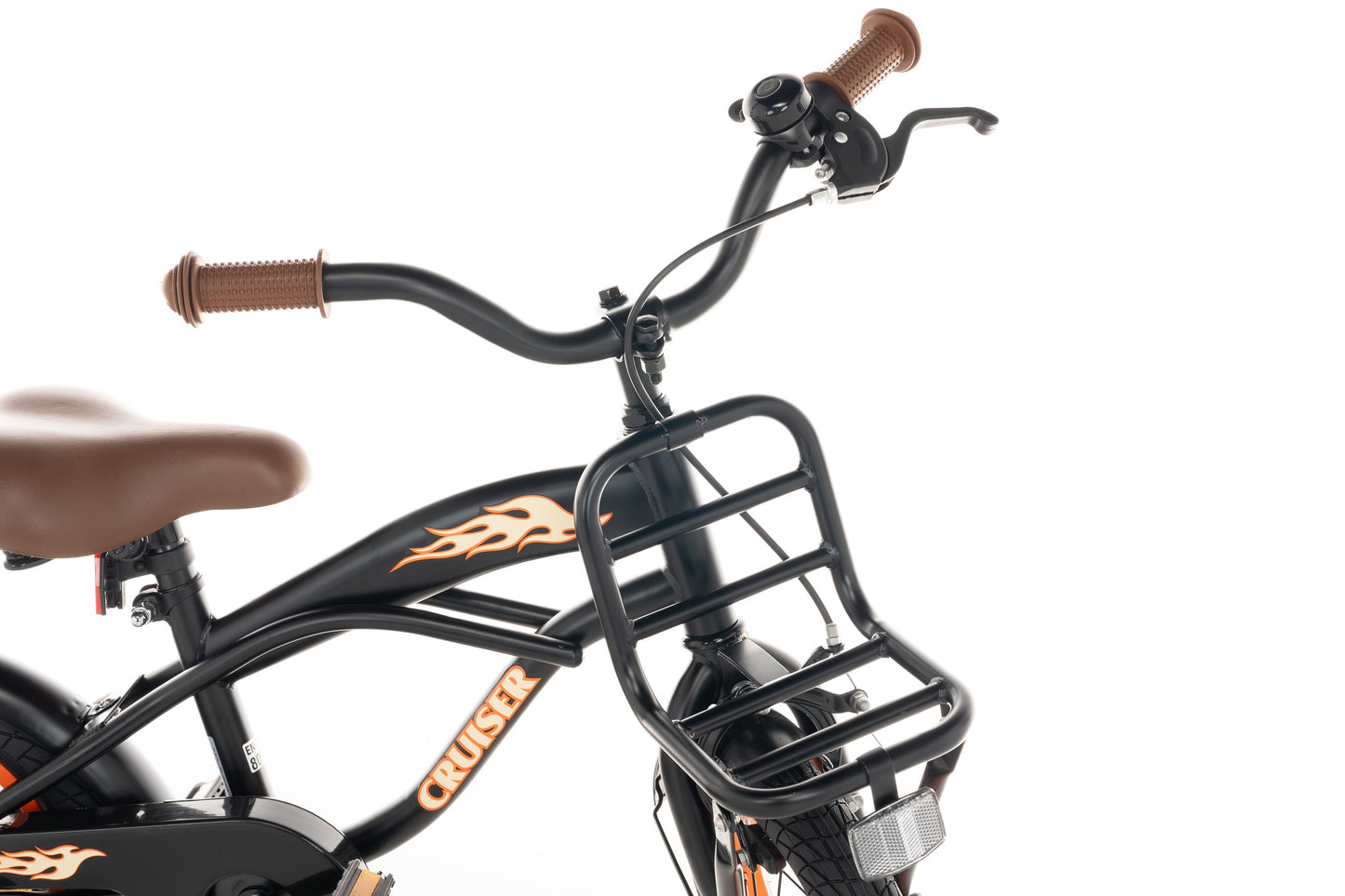 Cruiser Jongensfiets Oranje 12 Inch