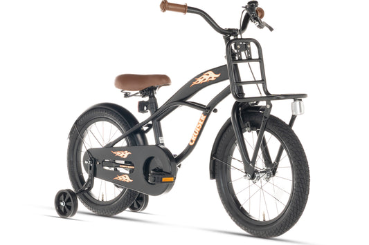 Cruiser Jongensfiets Zwart 16 Inch