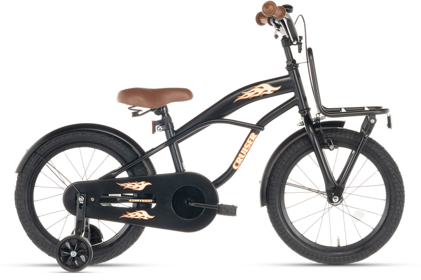 Cruiser Jongensfiets Zwart 16 Inch