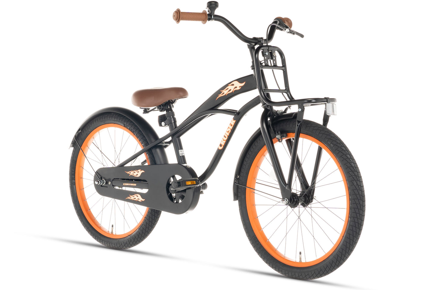 Cruiser Jongensfiets Oranje 20 Inch