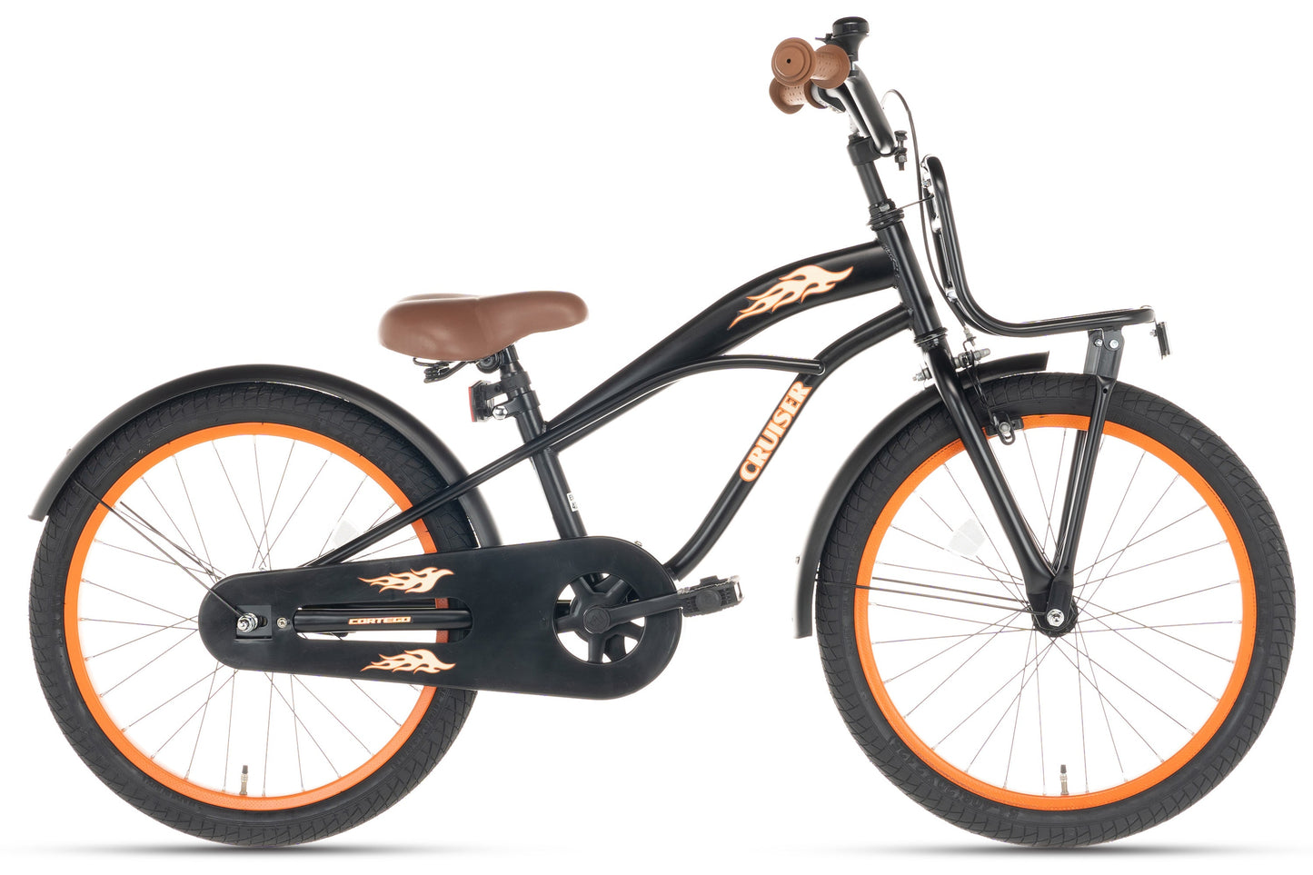 Cruiser Jongensfiets Oranje 22 Inch