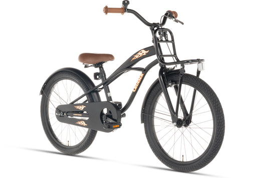 Cruiser Jongensfiets Zwart 18 Inch