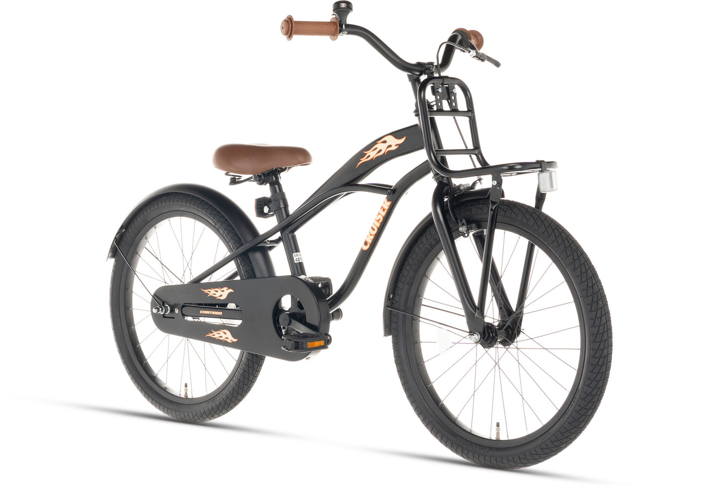 Cruiser Jongensfiets Zwart 22 Inch