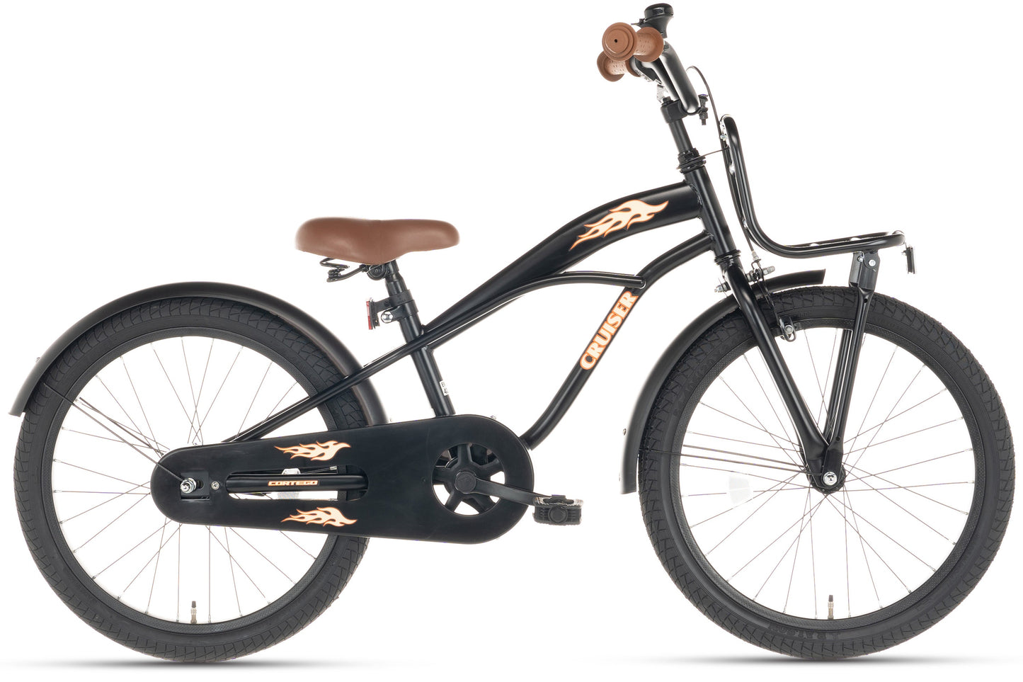 Cruiser Jongensfiets Zwart 18 Inch