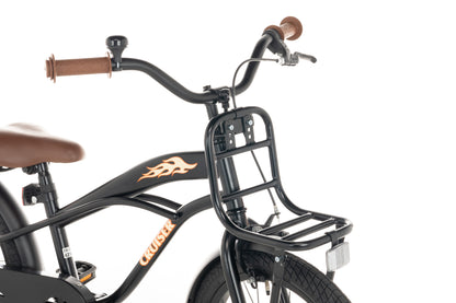 Cruiser Jongensfiets Zwart 18 Inch