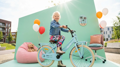 Liberty meisjesfiets Blauw 20 inch