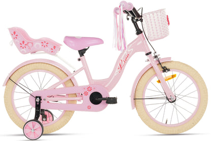 Liva meisjesfiets Roze 14 inch