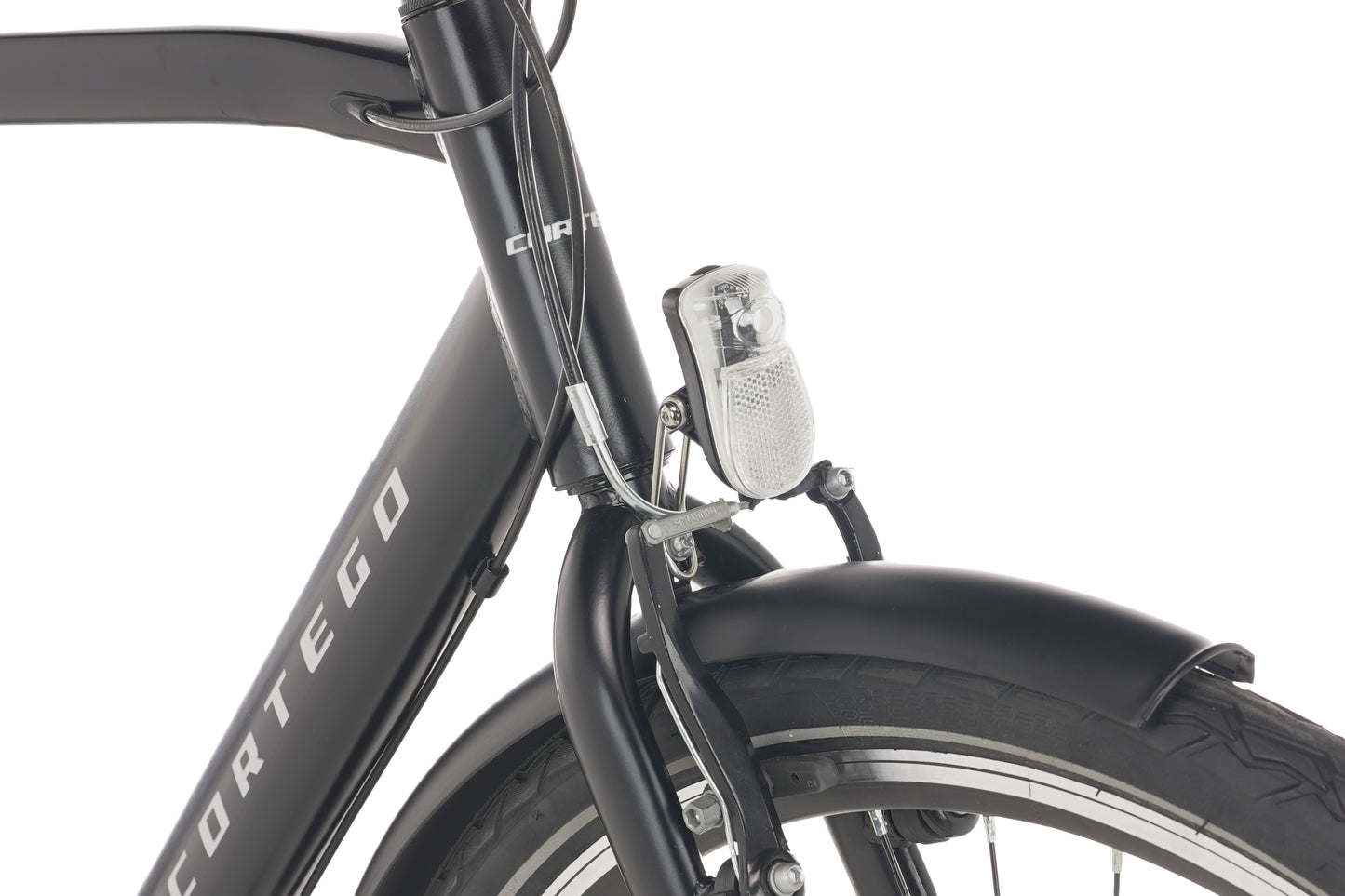 Premium D7 Men's Bicycle 7 Gears Matte Black