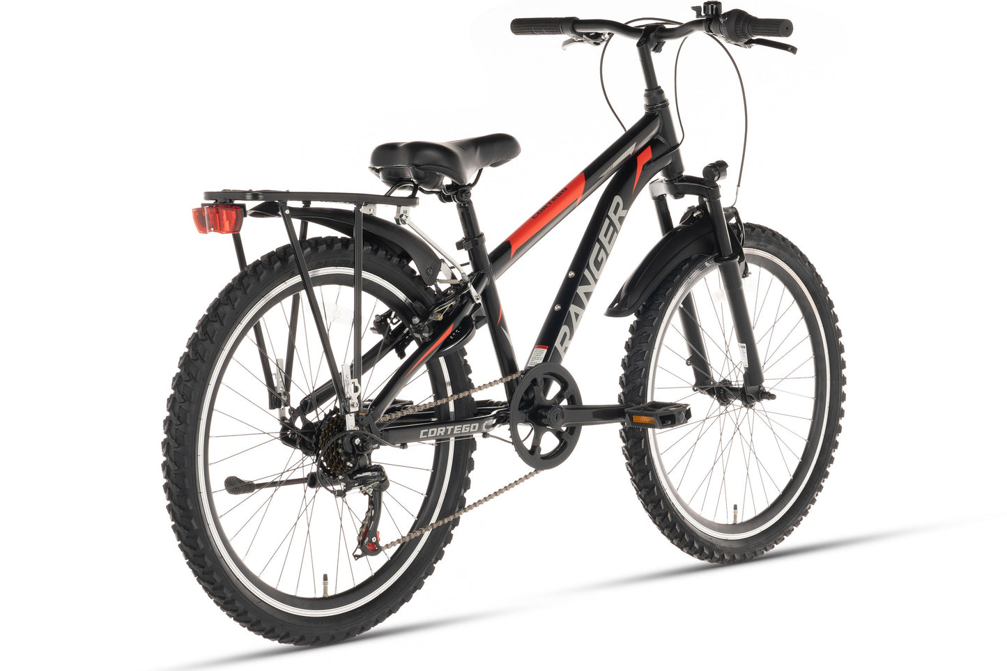 Ranger Plus 7-speed Jongensfiets 26 inch Zwart