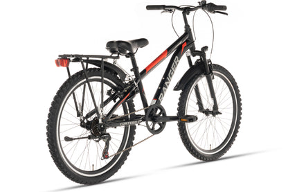 Ranger Plus 7-speed Jongensfiets 26 inch Zwart