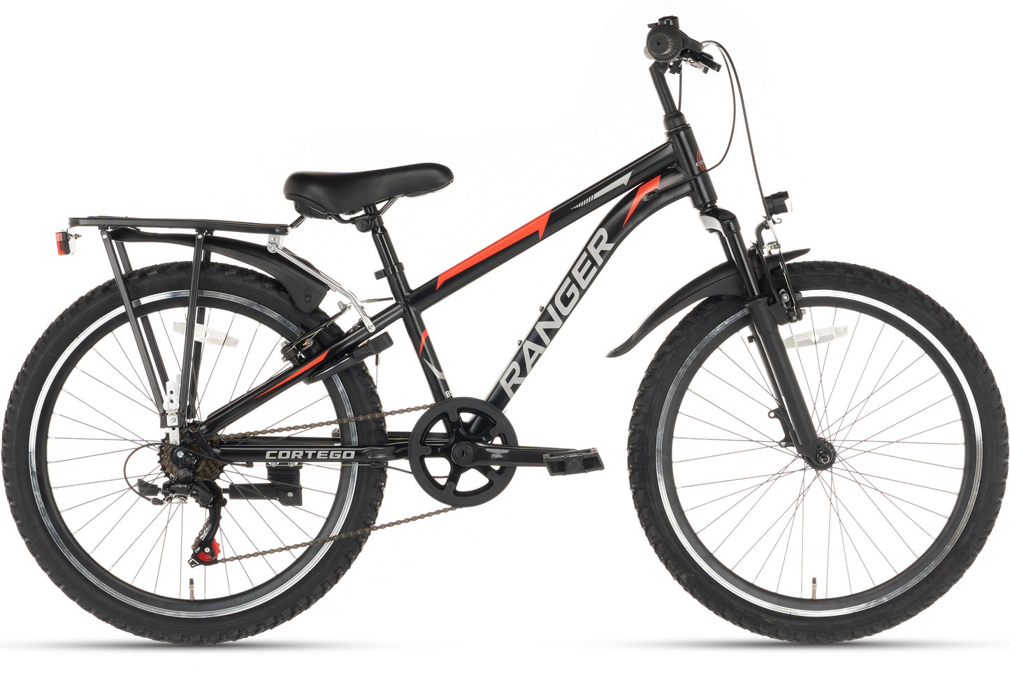 Ranger Plus 7-speed Jongensfiets 26 inch Zwart