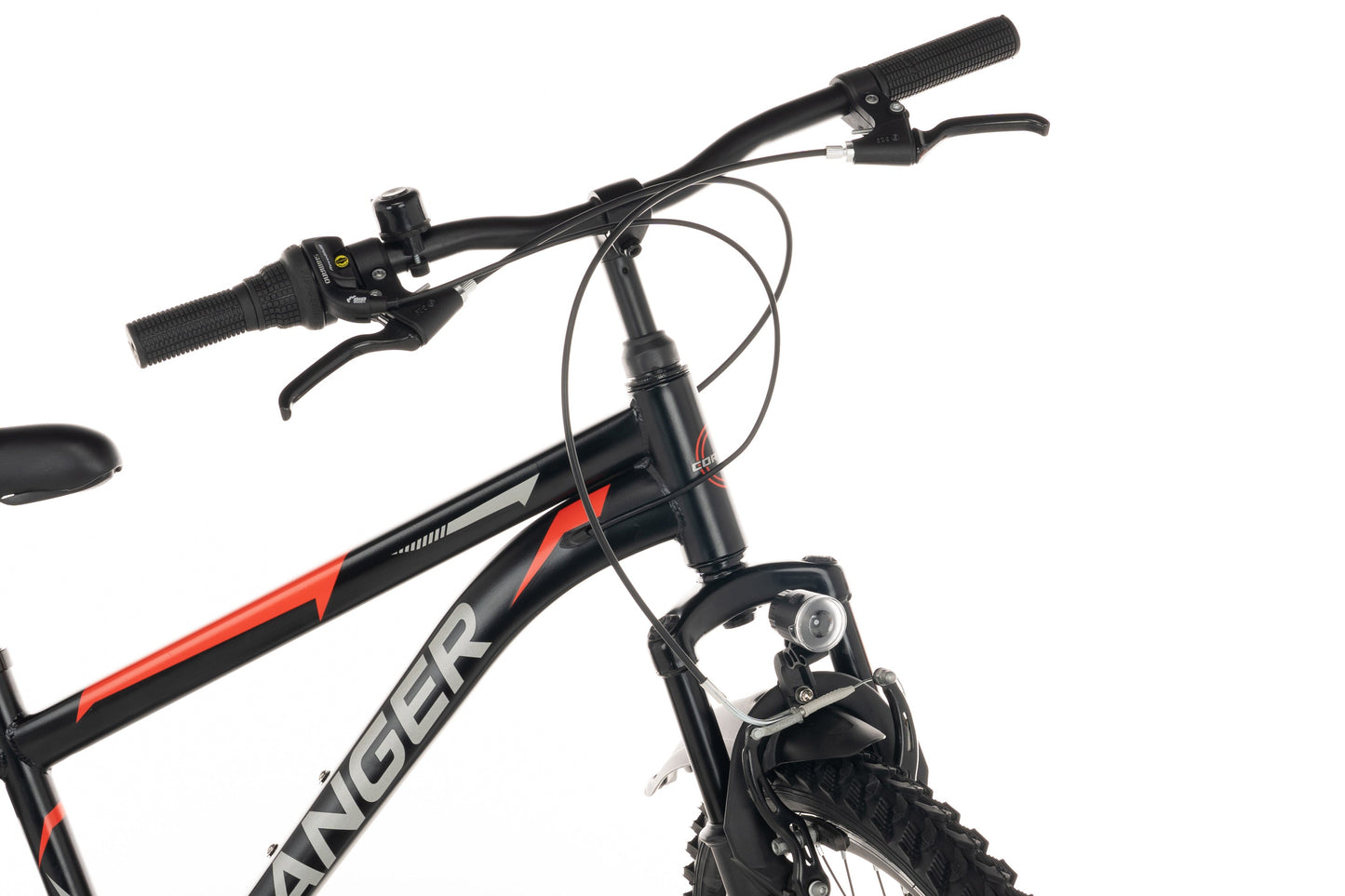 Ranger Plus 7-speed Jongensfiets 24 inch Zwart