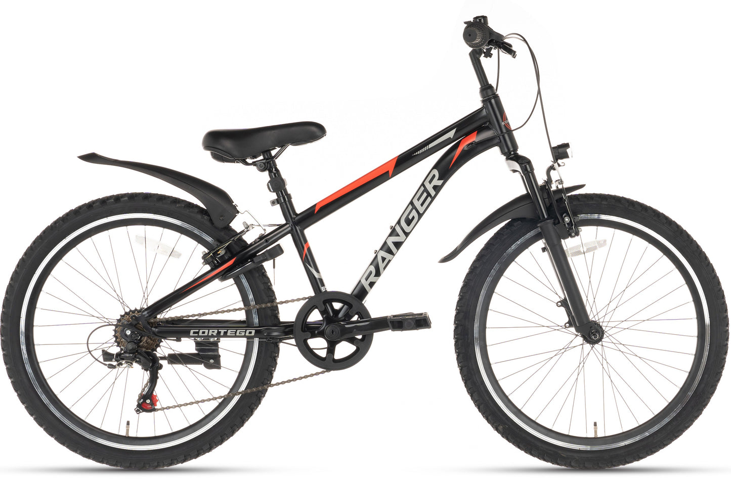 Ranger 7-speed Jongensfiets 26 inch Zwart