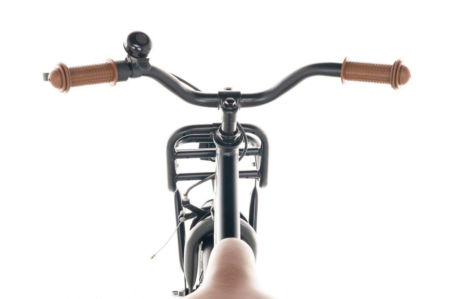 Urban Jongensfiets Mat-Zwart 14 inch