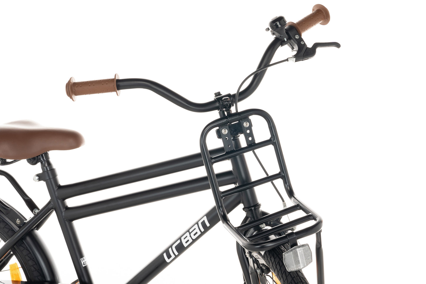 Urban Jongensfiets Mat-Zwart 20 inch