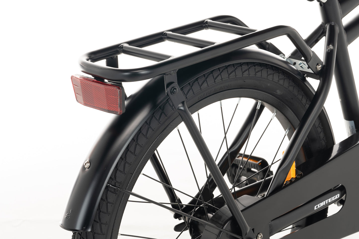 Urban Jongensfiets Mat-Zwart 20 inch