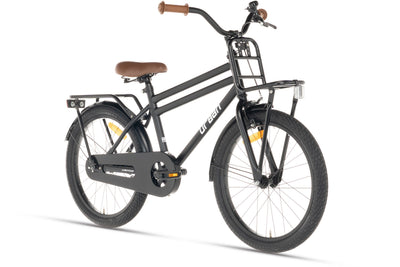 Urban Boys' Bike Matte Black 22 inch