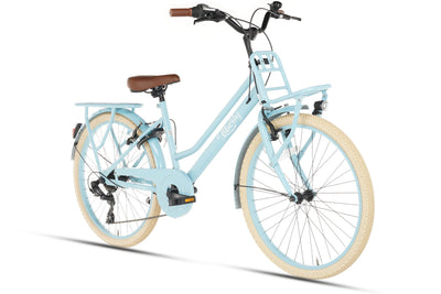 Liberty D7 Girls' Bicycle 24 inch - 7 Gears - Blue