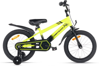 BMX Cross Boys Bike Green 16 Inch