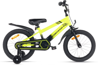 BMX Cross Boys Bike Green 16 Inch