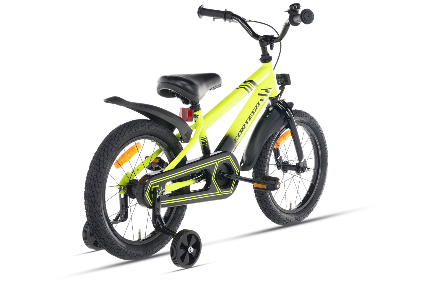 BMX Cross Boys Bike Green 16 Inch